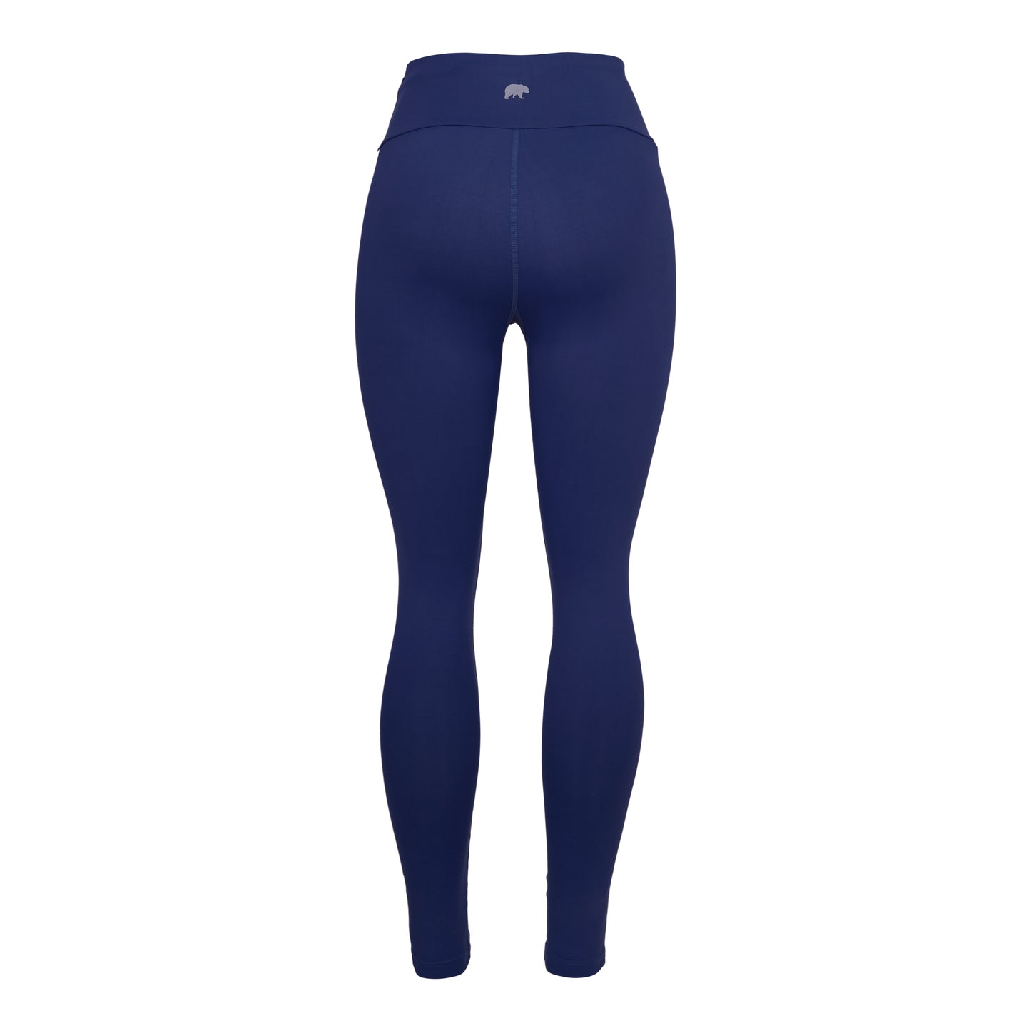 NAVY & ORANGE HIGH-WAISTED LEGGINGS WITH ADJUSTABLE DRAWSTRING AND SIDE STRIPES