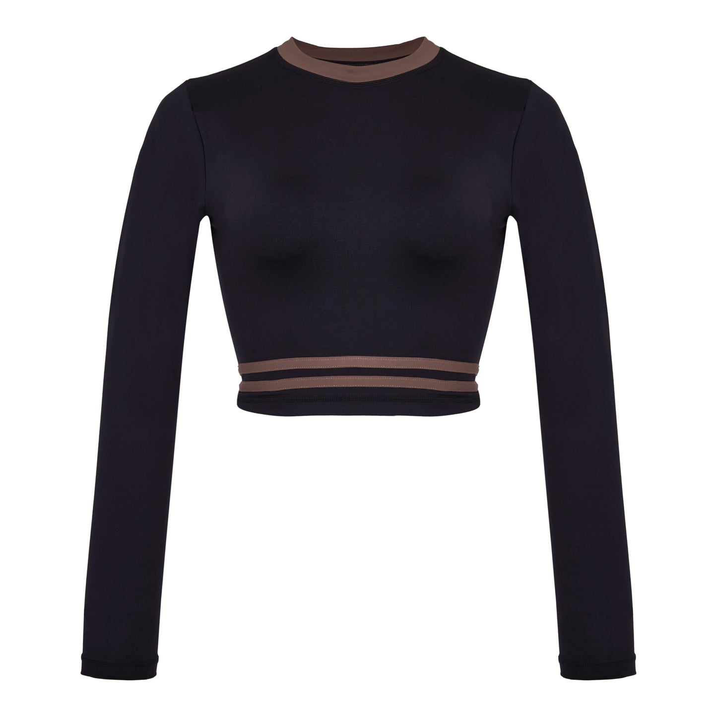 LONG SLEEVE  SUPER SOFT CROP TOP