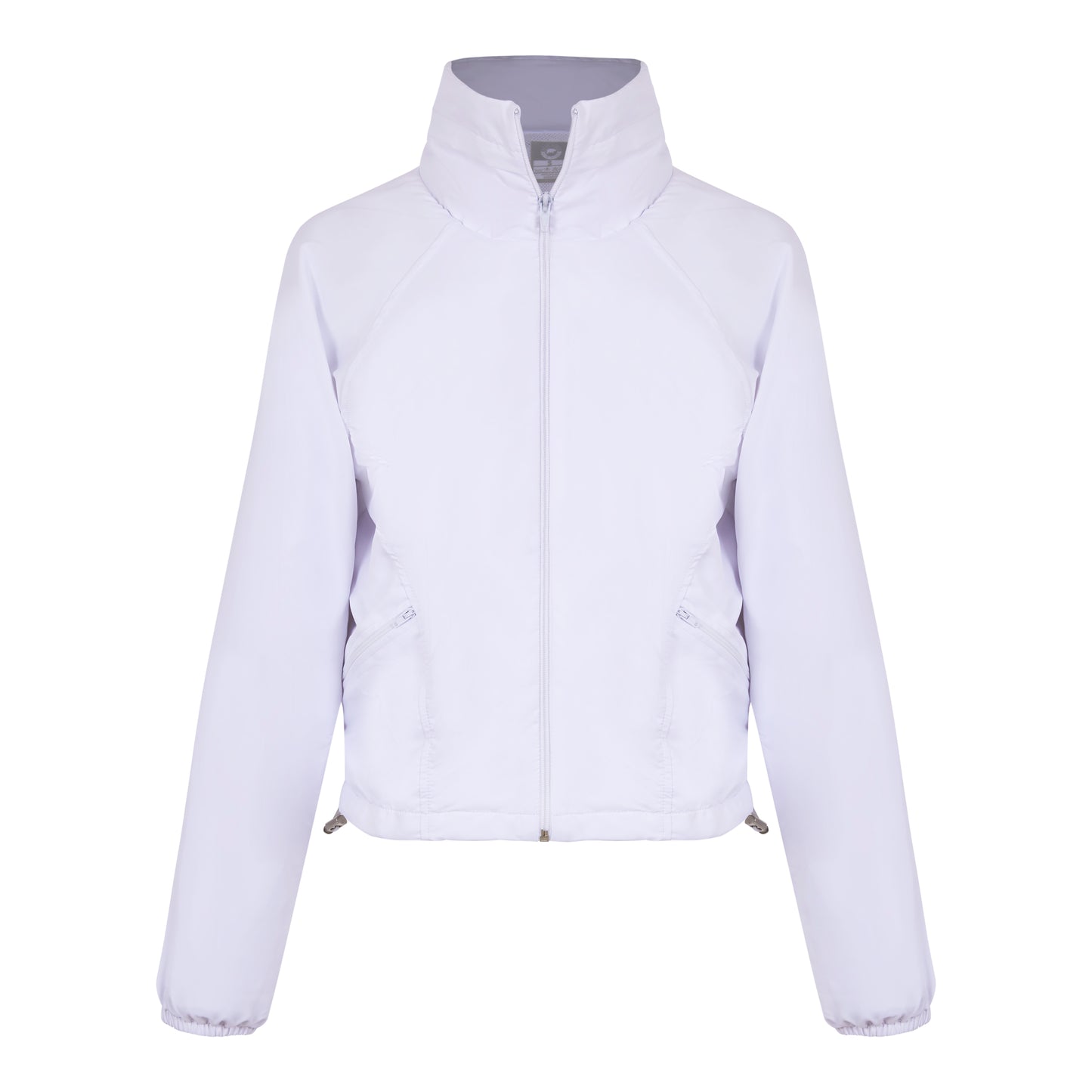 WHITE SPORT ZIP JACKET