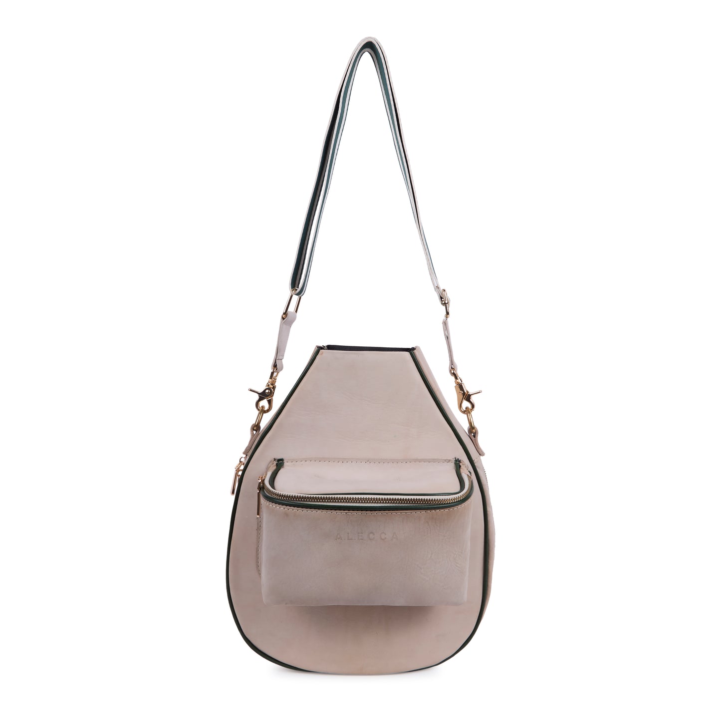 CROSSBODY BAG WITH A FRONT POCKET AND SLEEK FINISH
