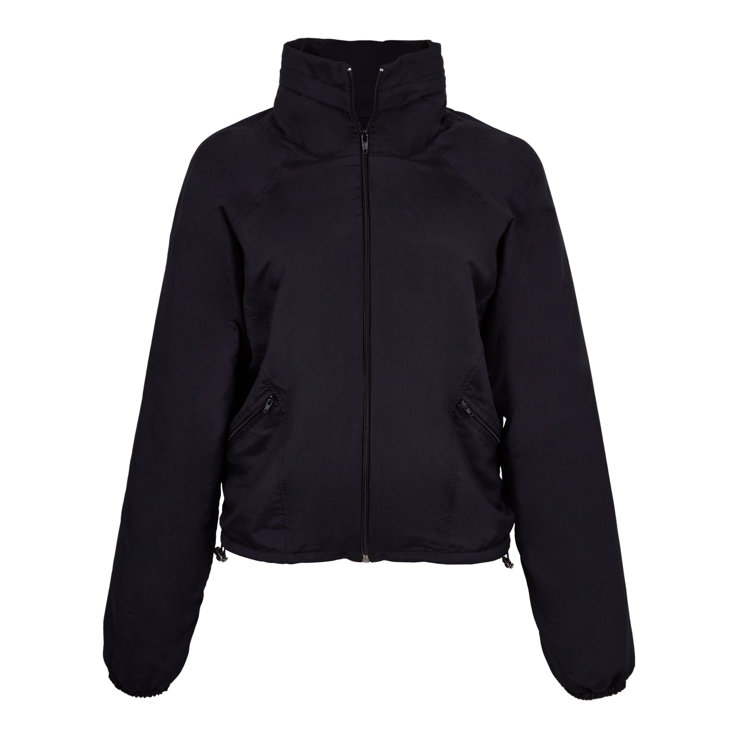 BLACK SPORT ZIP JACKET