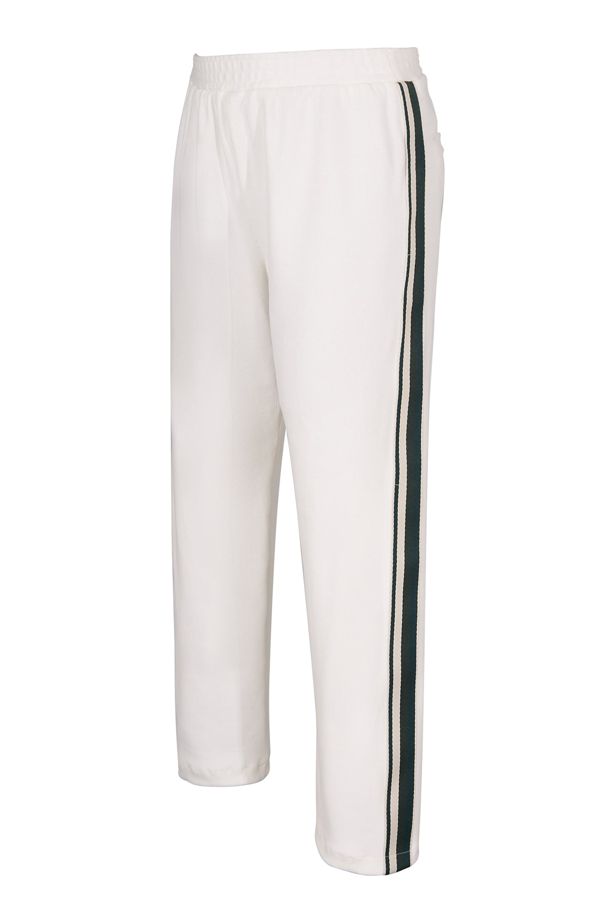 STRAIGHT LEG  WHITE PANT WITH LIGHTWEIGHT FABRIC